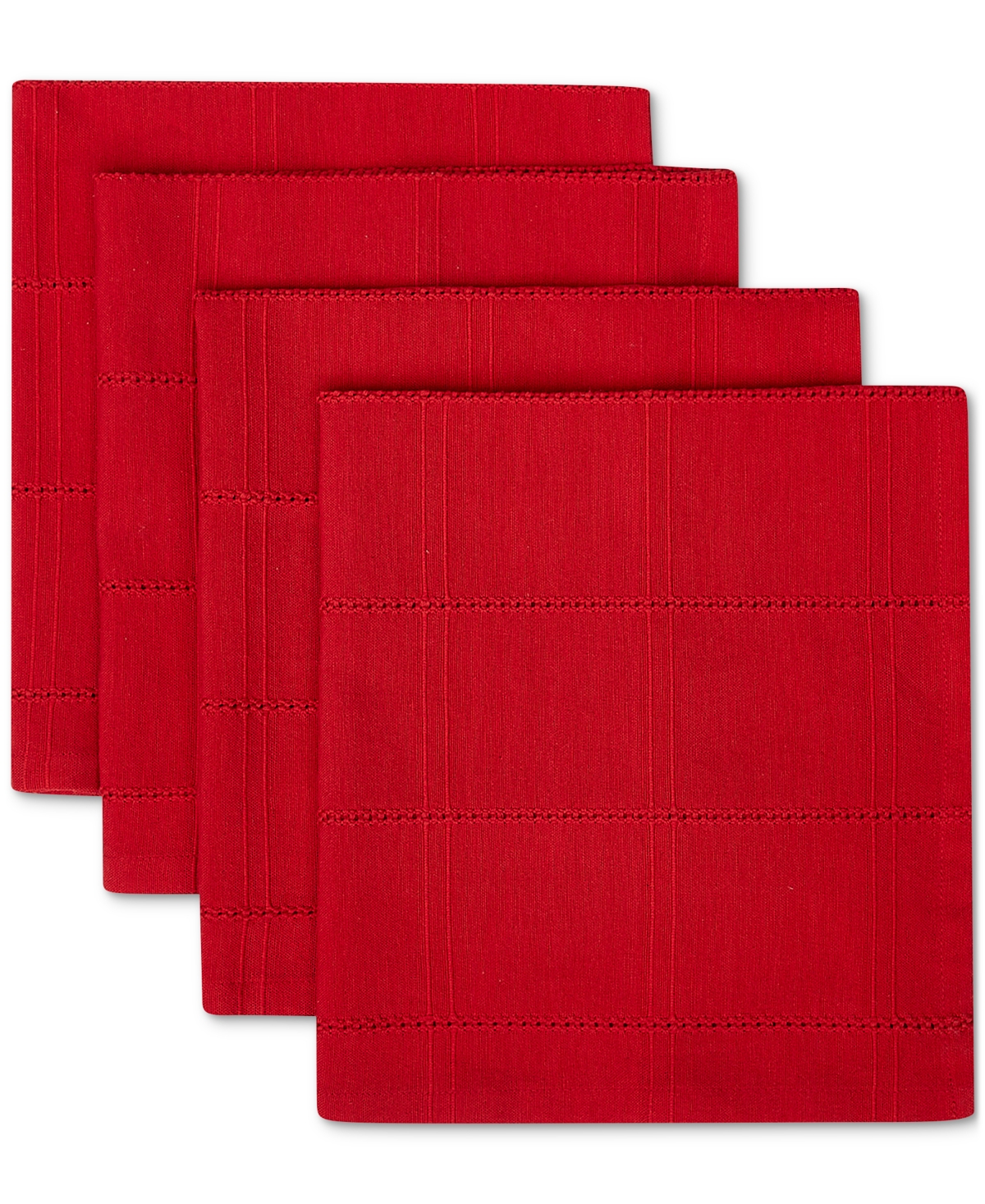 Izod Chadwick Napkins, Set Of 4 In Red