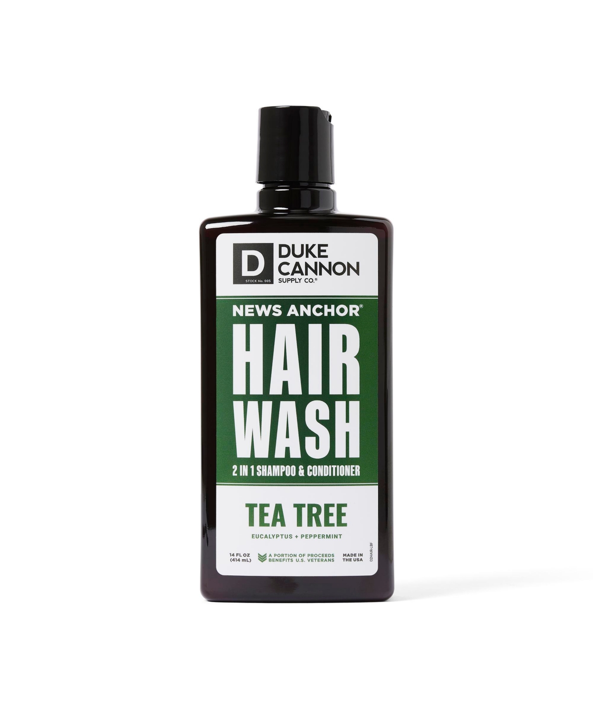14oz News Anchor 2-in-1 Hair Wash - Tea Tree - Tea tree