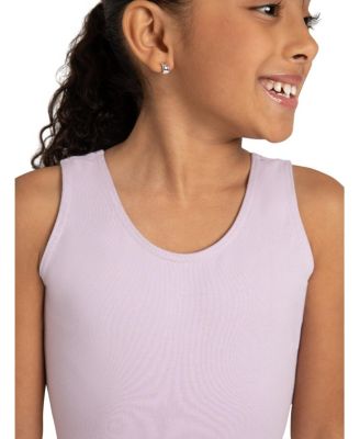 Girls Double Layer Skirt Tank Dress