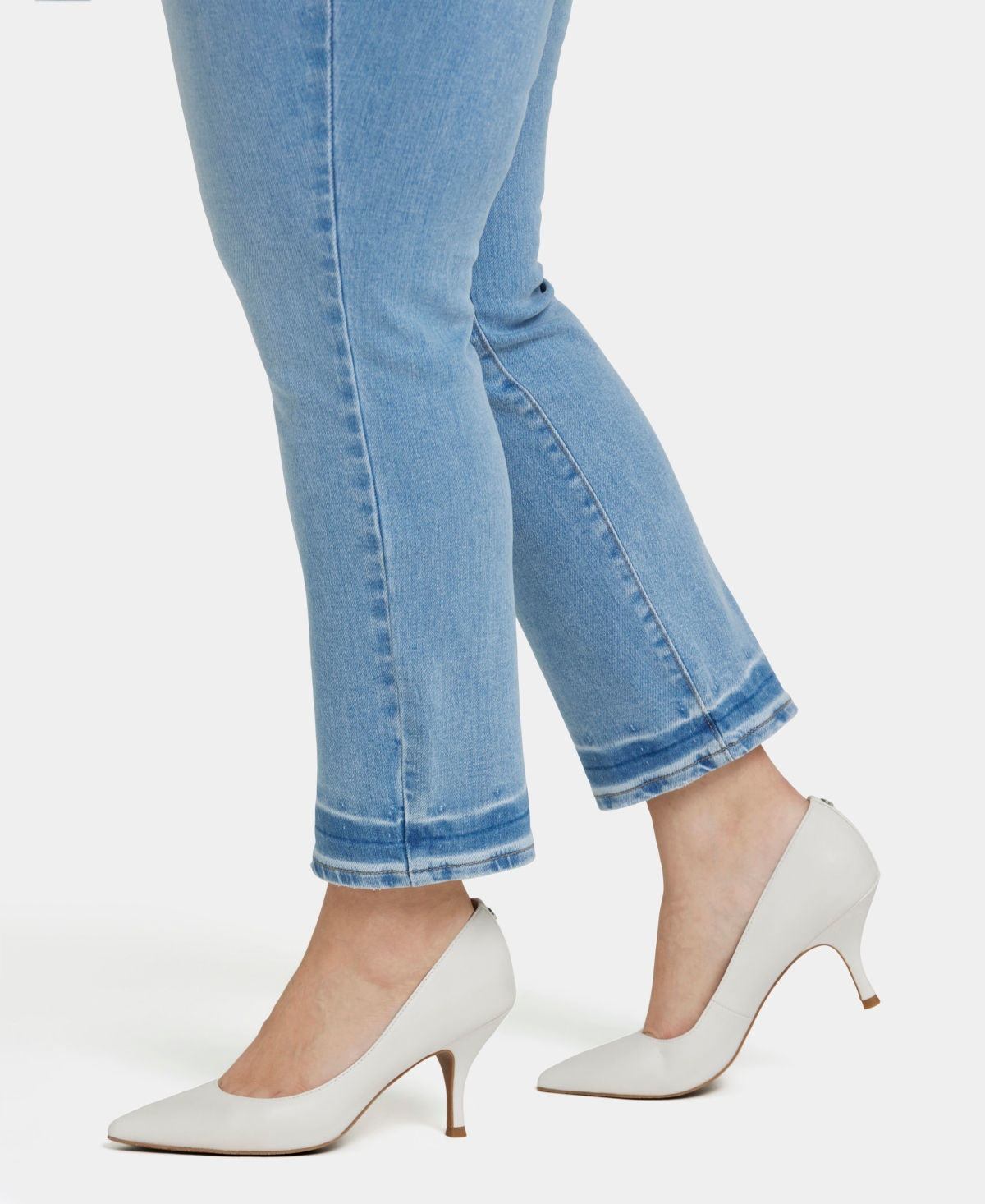 Nydj Plus Sheri Rivierasky Ankle Crop Jean In Blue