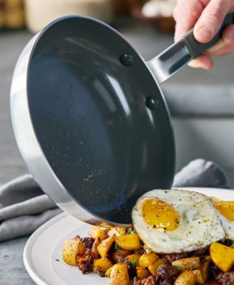 X Bobby Flay Stainless Steel Uncoated Nonstick 12-Piece Cookware Set