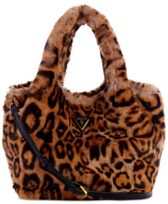 GUESS - Samia Small Faux Fur Tote