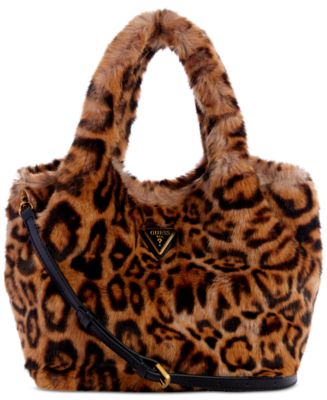 Guess round fashion leopard crossbody purse