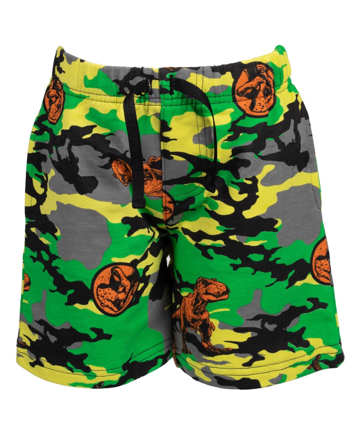 Jurassic World Boys T-Shirt and French Terry Shorts Outfit Set to