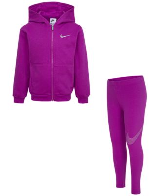 Nike leggings and jacket set hotsell