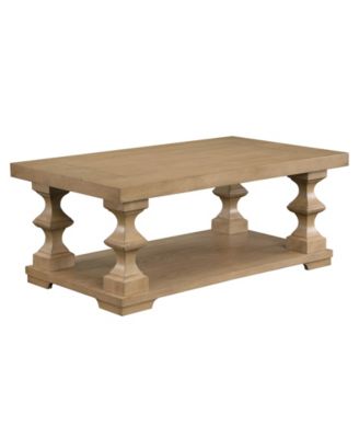 Dory 48" Wood Cocktail Table