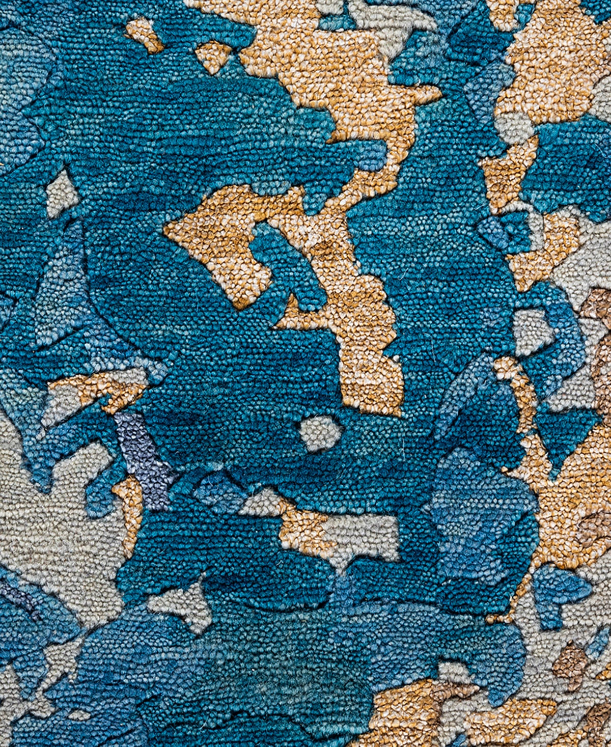 Adorn Hand Woven Rugs Indian Ooak M7151 9'1''x12'2'' Area Rug In Teal