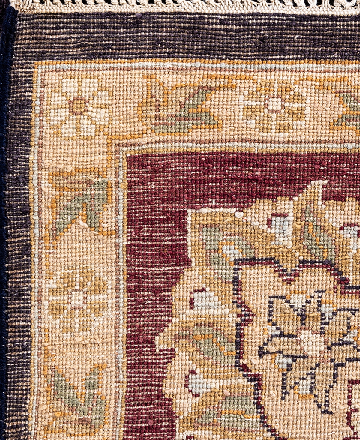 Adorn Hand Woven Rugs Indian Ooak M5918 8'1''x10'1'' Area Rug In Purple