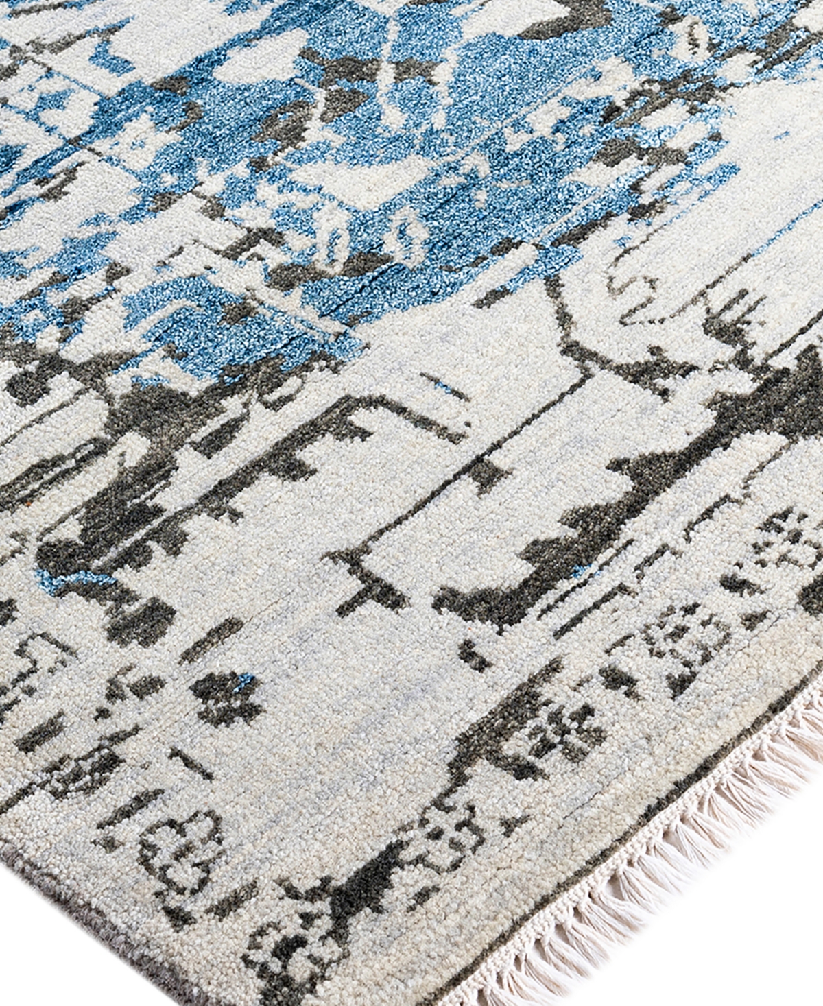 Adorn Hand Woven Rugs Indian Ooak M7033 8'2''x10'6'' Area Rug