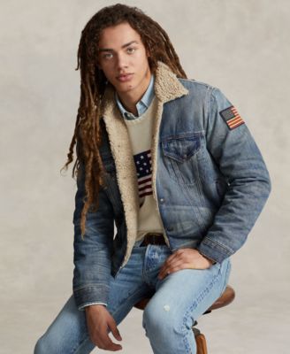 Men's Fleece-Lined Trucker Jacket