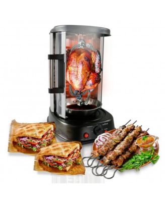 Vertical Rotisserie Oven 800W, Multi-Function Electric