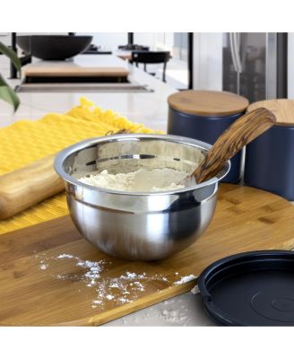 5 Piece Multipurpose Stackable Mixing Bowl Set with Lids