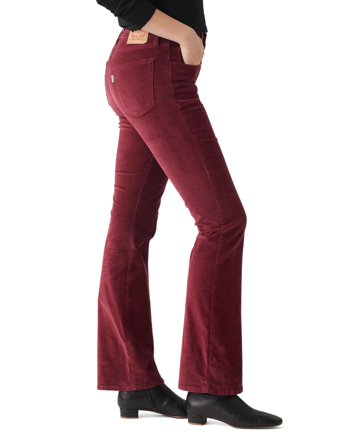 Levi's 725 High-Waist Bootcut Corduroy Pants -(Corduroy)