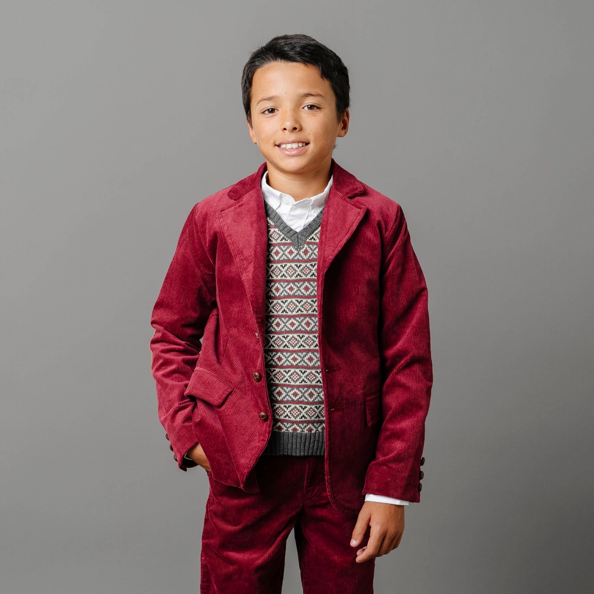 Hope & Henry Toddler Boys Organic Corduroy Blazer