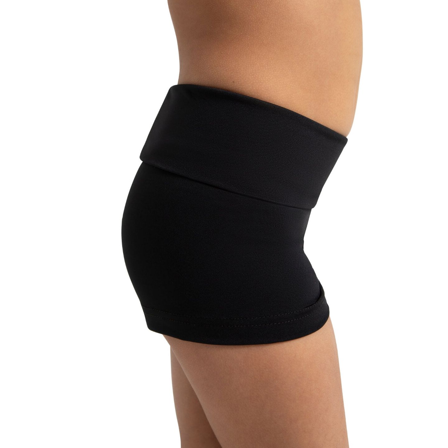 Трусы-шортики Fold-Over для девочек — Capezio, цвет: Чёрный — фото 2