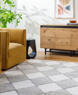 Delight Shag DEL-2306 5'3"x7' Area Rug