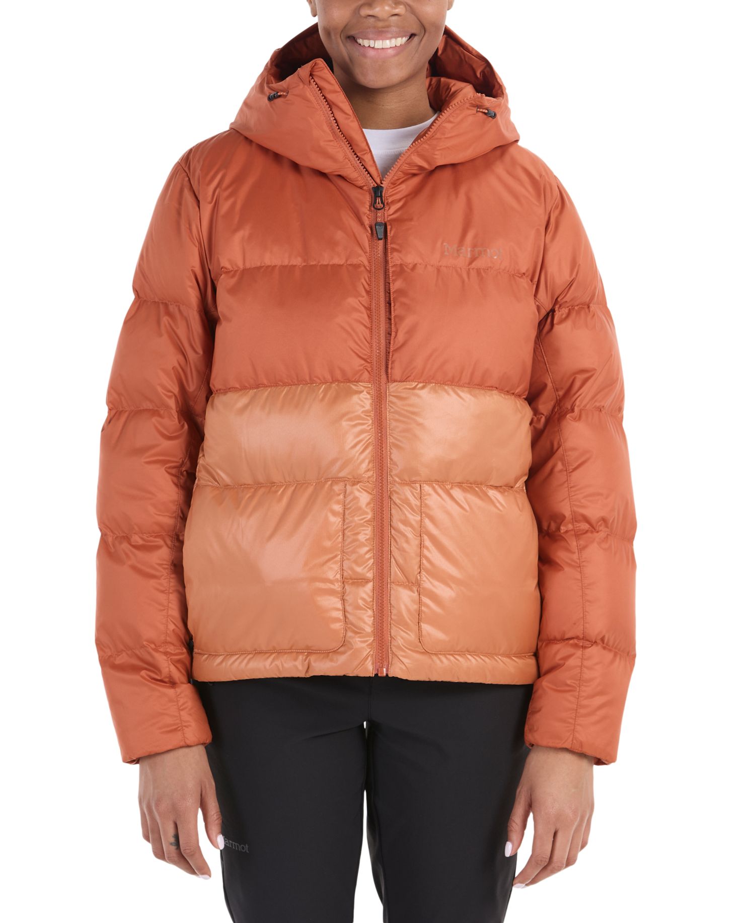 Women's Guides Hooded Zip-Front Down Coat