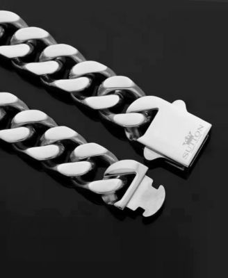 Stainless Steel Miami Cuban 7" Chain Bracelet