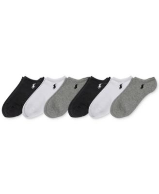Women's 6-Pk. Flat Knit Low-Cut Socks