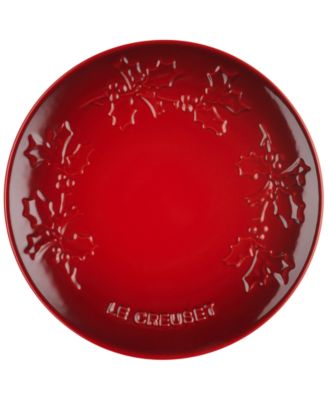 Le Creuset - Stoneware Holly Collection 7" Plate