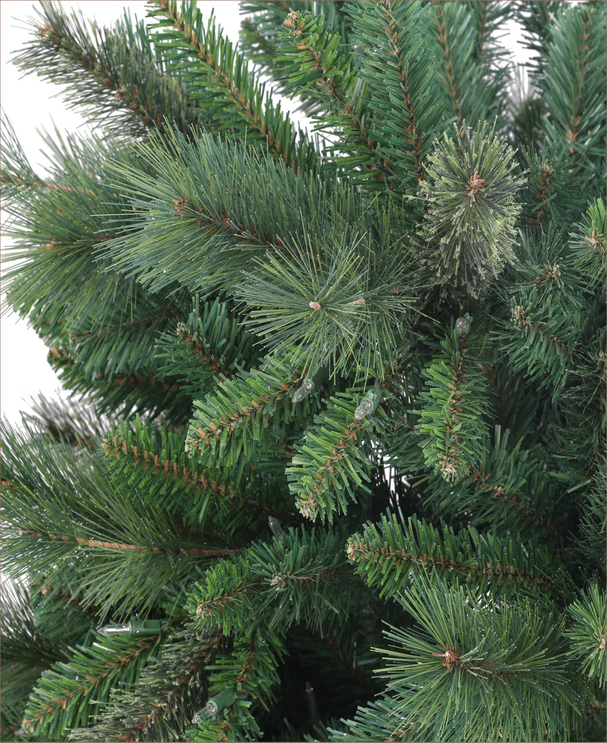 Puleo 6.5' Pre-Lit Slim Teton Pine Artificial Christmas Tree