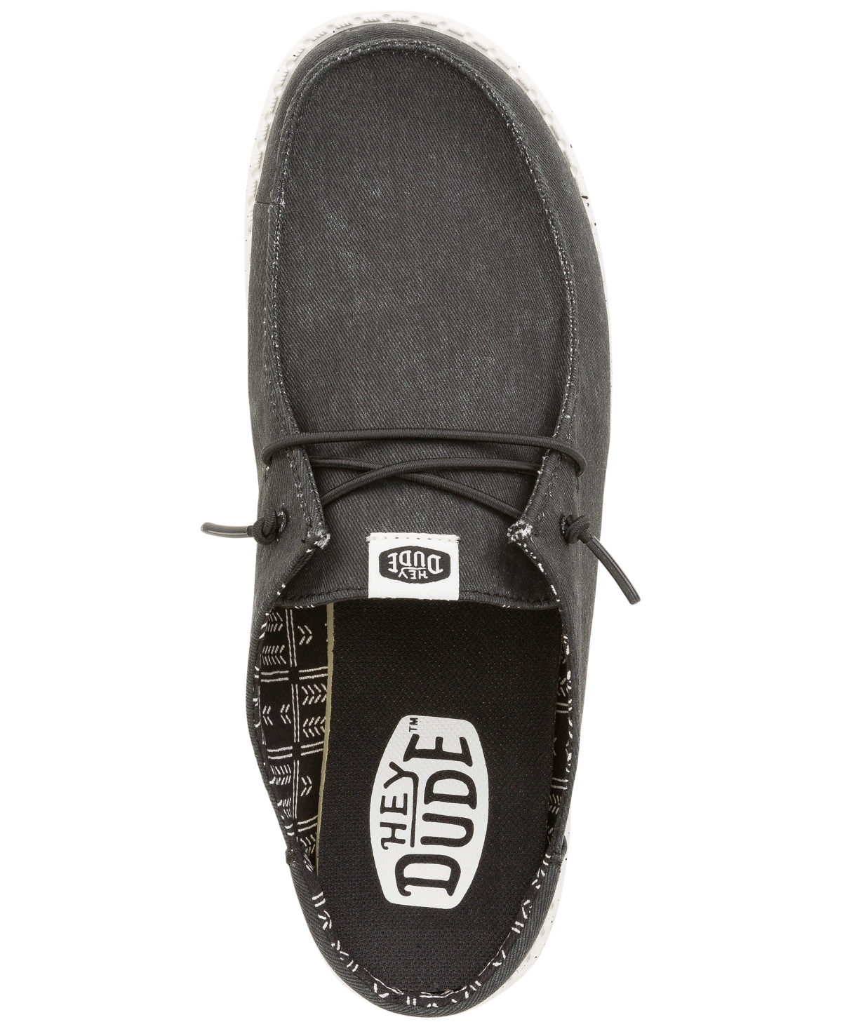 Hey Dude Women's Wendy Slip Classic Slip-on Casual Moccasin Sneakers In Black