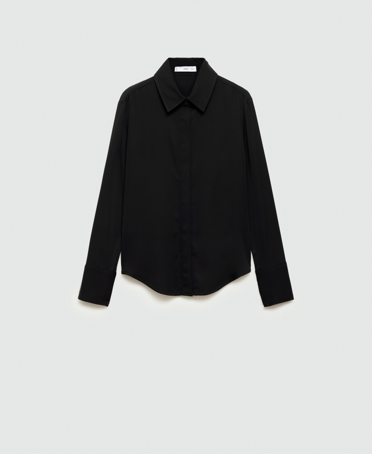 Mango Women's Fluid Long-Sleeved Shirt