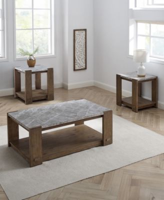 Libby 48" Wood Cocktail Table