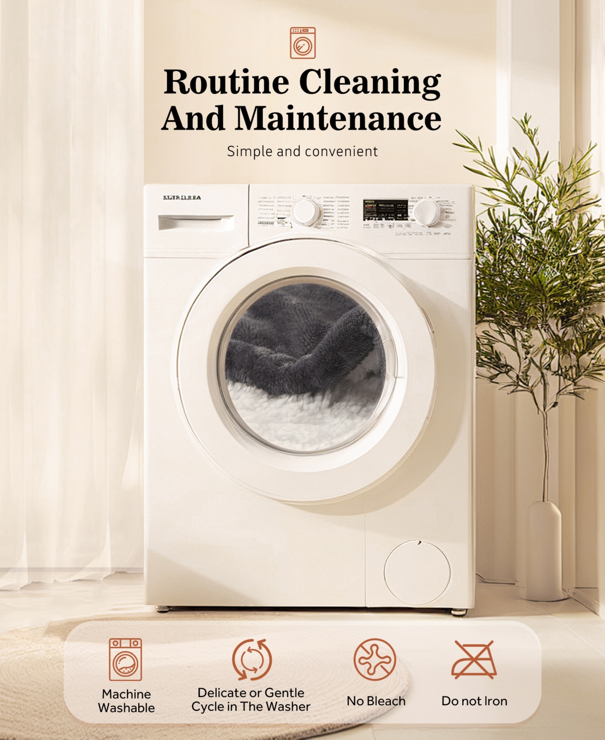 Sealy Heated Flannel And Sherpa Blanket, Queen In Charcoal