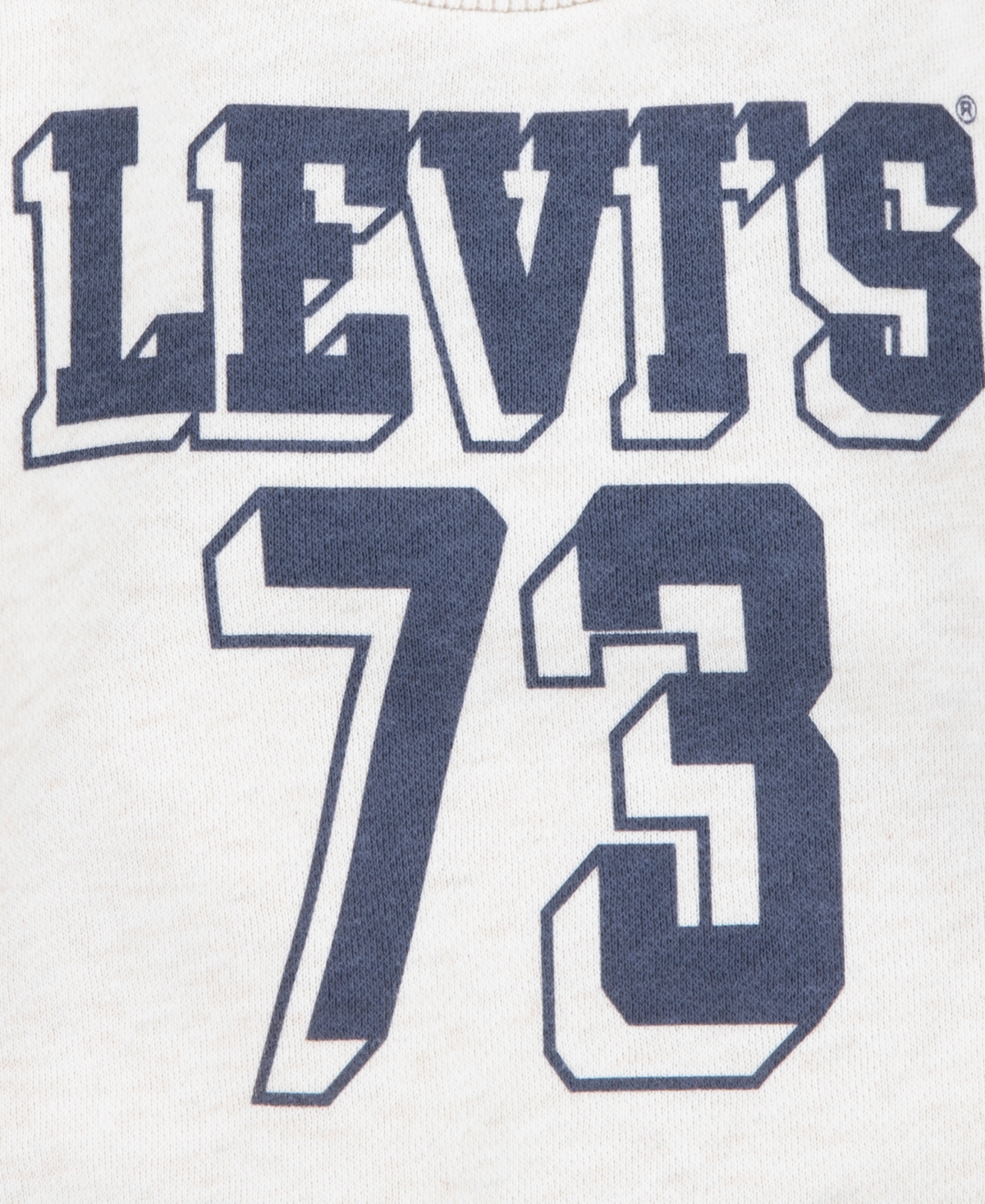 Levi's Baby Boys Varsity Crewneck Sweatshirt and Joggers, 2-Piece Set