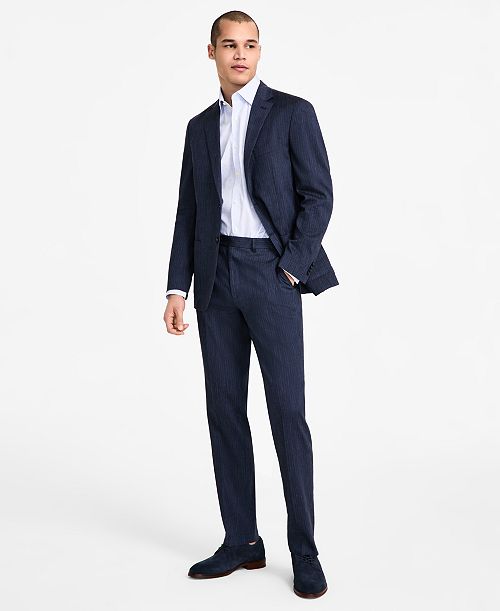 alfani Michael Kors Men's Classic-Fit Linen Separate Men's Fashion & Accessories