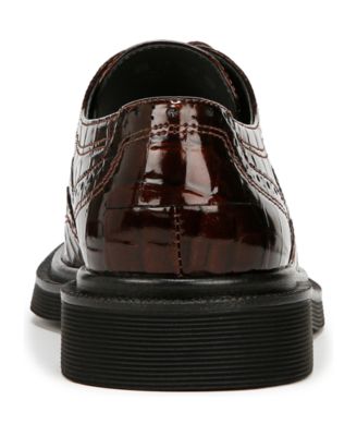 Women's Audrey Square Toe Lace Up Oxfords