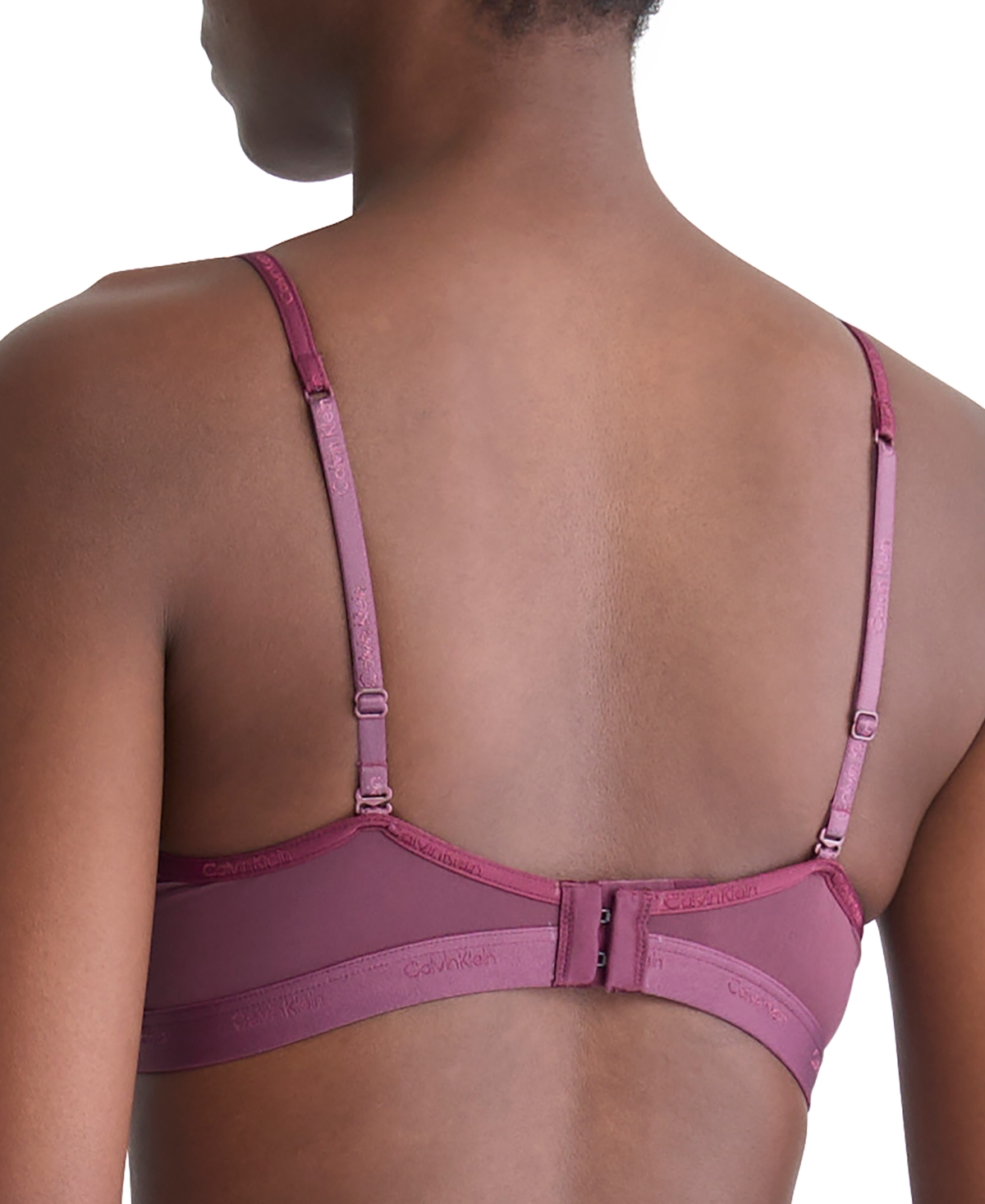 Calvin Klein Women's Form To Body Lightly Lined Triangle Bralette