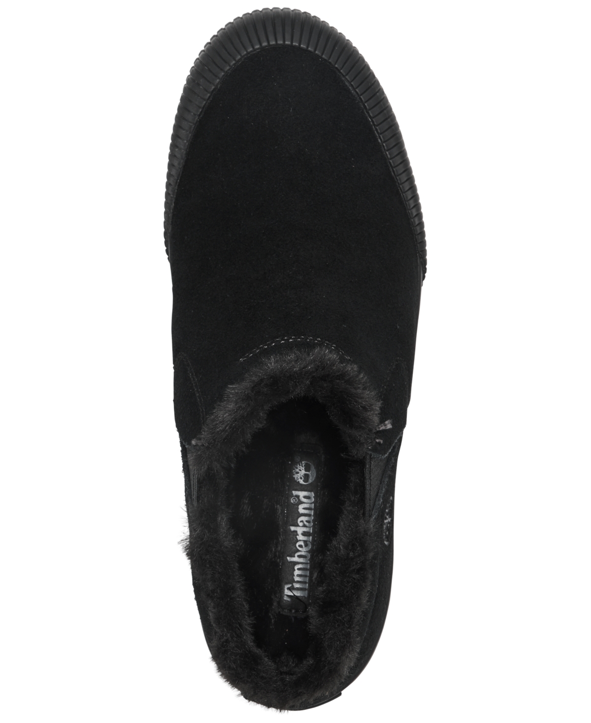 Shop Timberland Women's Skyla Bay 2.0 Warm-lined Low Casual Sneakers From Finish Line In Black Suede
