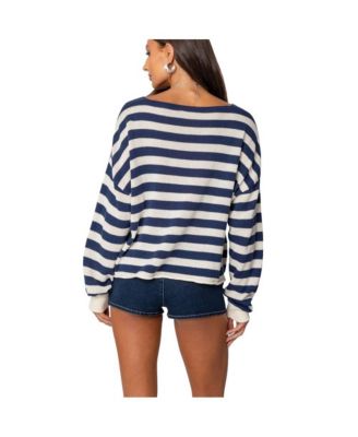 Women's Anney Oversized Striped Sweater