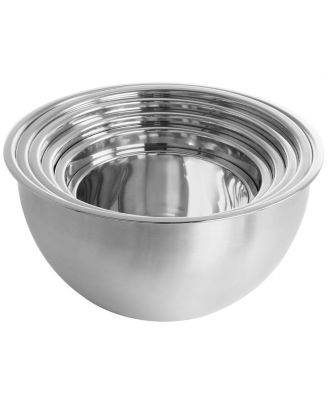 14 Piece Stainless Steel Measuring Cup and Spoon Set with Mixing Bowls