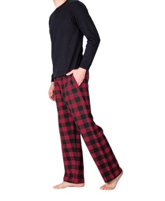 Men's Crew Neck Fleece Pajama Set