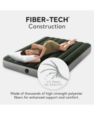 Dura-Beam Standard Series Downy Airbed with Built-In Foot Pump, Full Size