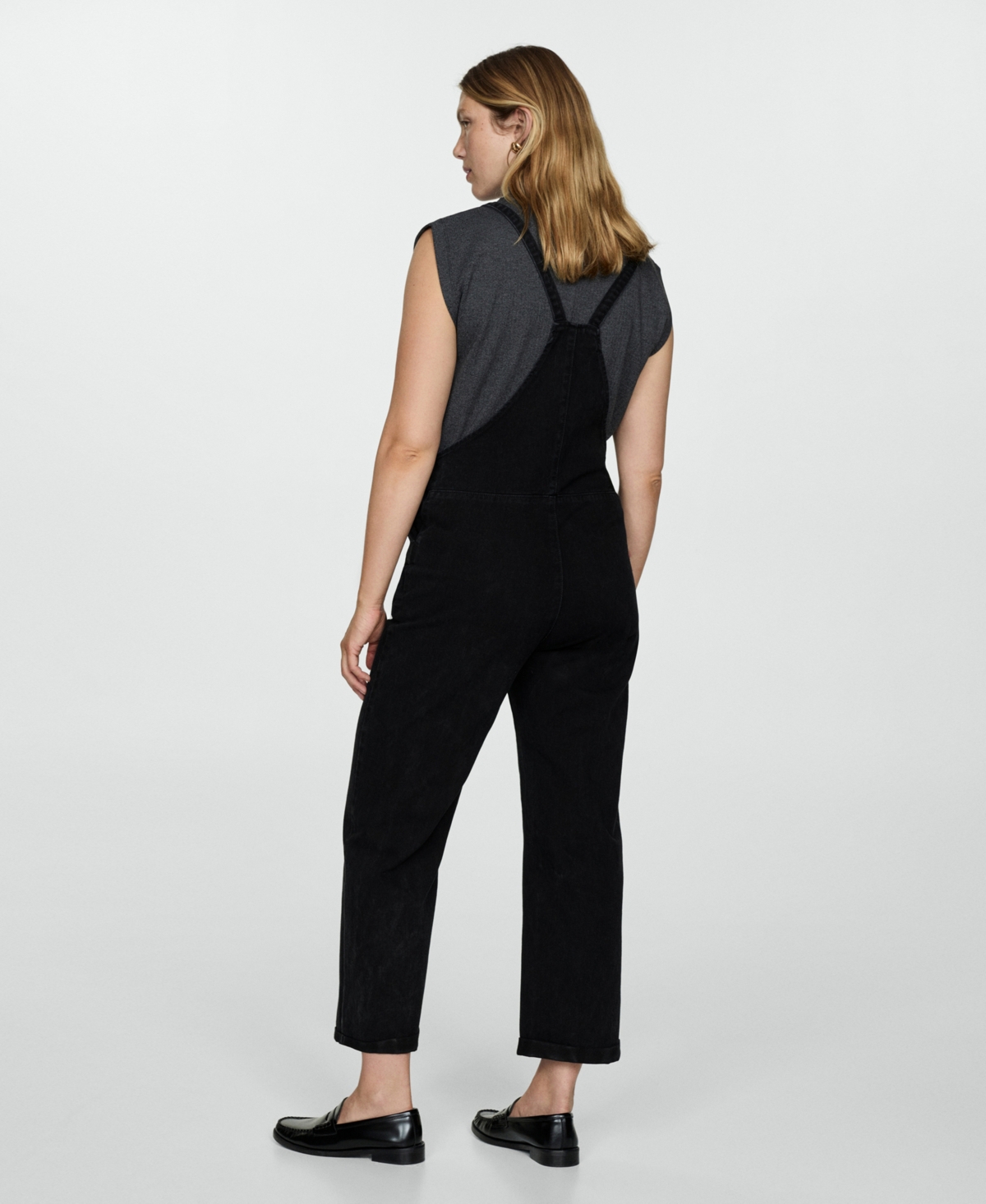 Mango Women's Maternity Denim Dungarees