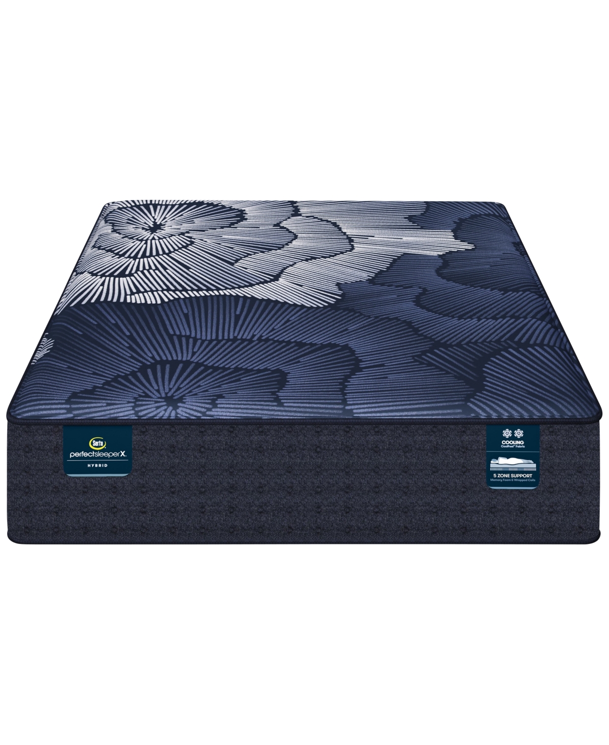 Serta Perfect Sleeper X Prescott 14" Smooth Hybrid Medium Firm Mattress In No Color