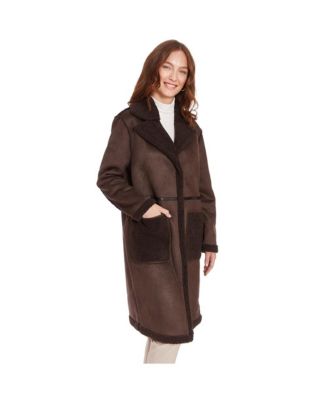 Women's Sharika Faux Shearling Coat