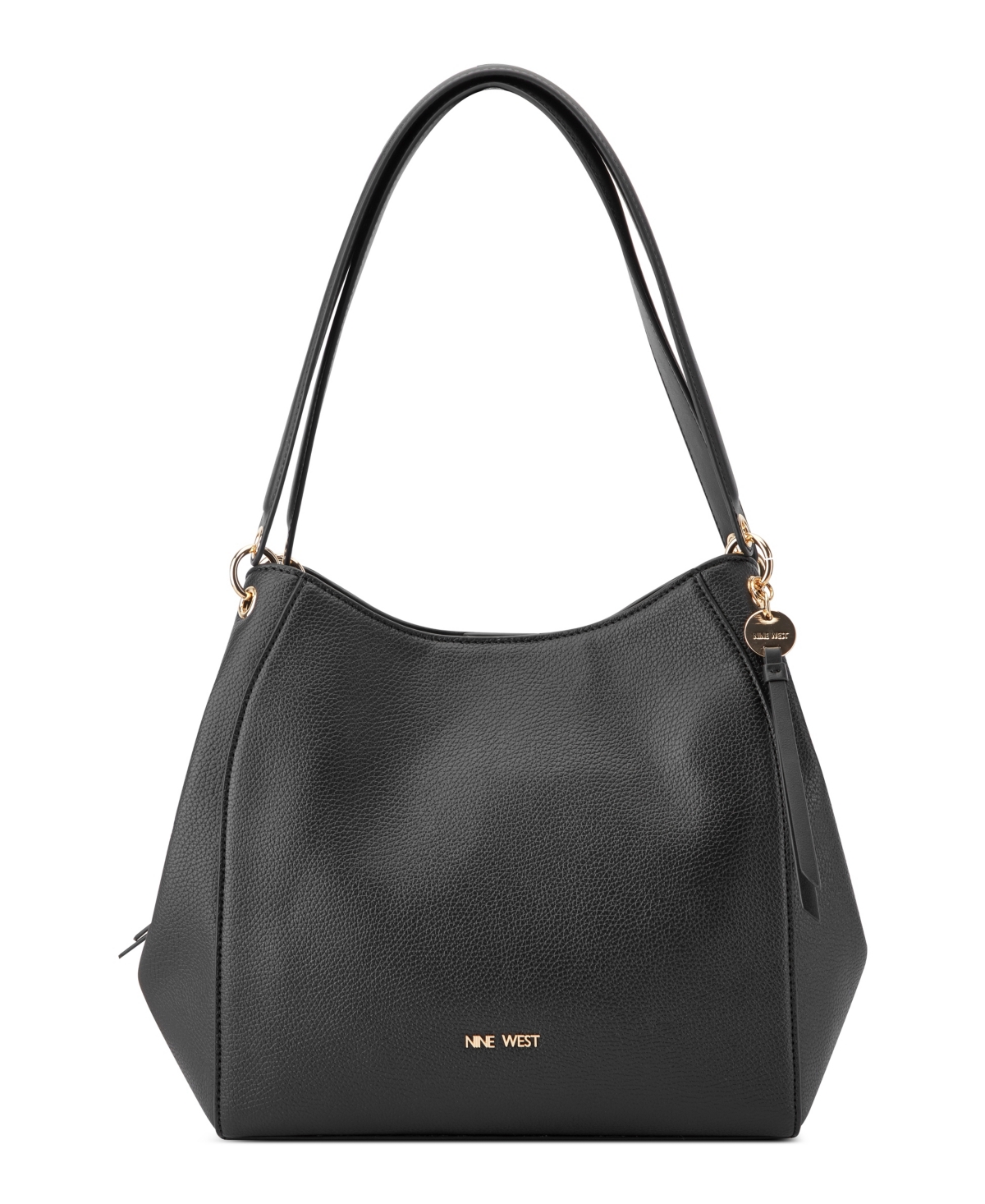 Nine West Meara Large Carryall Bag In Dark Black