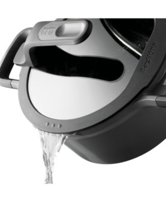 GEM 11" Nonstick Two-Handled Saute Pan 4.9Qt., Glass Lid, Gray