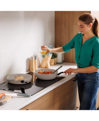 Leo Glints Nonstick Recycled Aluminum Wok Pan 11", 4qt.