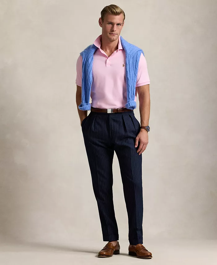 Men's Classic Fit Soft Cotton Polo Shirt - thumbnail 4
