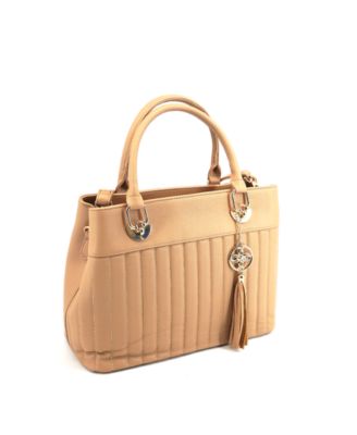 Grove Puffer Leather Satchel