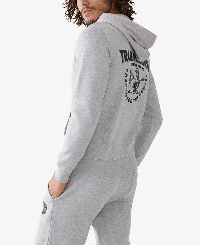 Men's Core Zip-Front Logo Hoodie - thumbnail 7