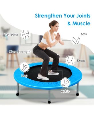 38'' Rebounder Trampoline Adults and Kids Exercise Workout