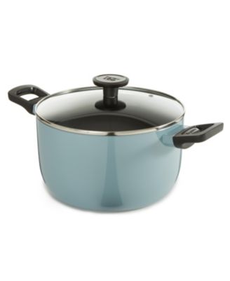 Sage Nonstick Aluminum Stockpot 9.5", 5.9qt. With Glass Lid