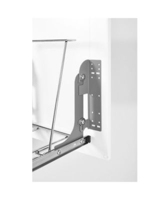 Double Pullout Trash Can 35 qt. for Kitchen, Green, RV-18KD-1918C-S